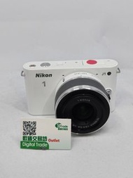 新淨  Nikon 1 J1  白色 body  連  10-30mm  手快有 not  s1  j2 j5 v1 v2