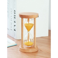 Hourglass Timer Funnel Children Shock-resistant 3/5/10/30 Minutes Half Hour Time Creative Wooden Gli