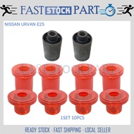1SET 10PCS SILICONE REAR SPRING LEAF SPRING BUSH -NISSAN URVAN E25