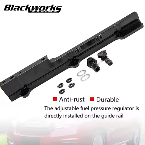 High Flow Engine Aluminum alloy Oil Injector Fuel Rail Kit For Honda B-Series B16 B18 B20 Si LS GSR 
