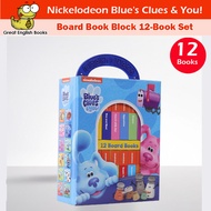 (In Stock) *Original* ชุดหนังสือบอร์ดบุ๊คสำหรับเด็กเล็ก Nickelodeon Blues Clues & You! - My First L