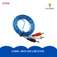 Cable rca jack 2w 1.3m ictus
