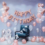 Free hand pump + glue (Birthday decoration balloon Set mm099) - hot model