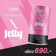 Fitto Pre Workout X Jelly Strawberry & Yoghurt (EXP 2/3/2025)