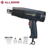 ALLSOME 220V 2000W Hot Air Guns Heating Machine Heat Hot Air Machine