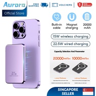 Magnetic Powerbank 22.5W Fast Charging 20000mAh Wireless Power Bank Portable Charger for iPhone Sams