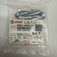 SYM Motors Sanyang (Single Price) 95801-06040-08 Screw 6 * 40 Bolt
