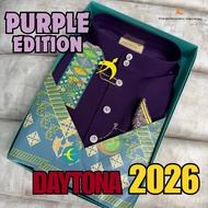 NEW 2026 DAYTONA EDITION-BAJU MELAYU ELRAH EXCLUSIVE SLIMFIT - (PURPLE EDITION)