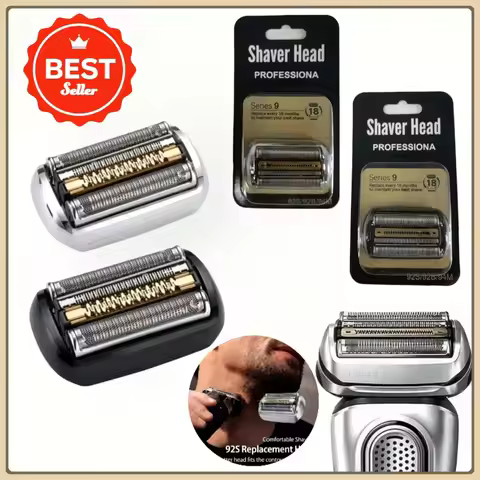 Head Mesh Cover Golden Membrane Razor for Braun Series 9/9 Pro Electric Shaving 92B/92S/94M 9030S 90