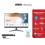 MSI MODERN AM242 12M-476TH / 23.8" FHD IPS / i3-1215U / Intel UHD Graphics / 8GB DDR4 / 256GB M.2