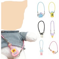 Set Aksesori Anak Patung 6.7 inci/17cm, untuk Set Pakaian Aksesori Mini Labubu, Aksesori Anak Patung