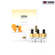 ISDIN ISDINCEUTICS FLAVO-C FORTE แพ็ค 3 ขวด เซรั่มกู้ผิวหมองคล้ำ ผิวโทรม หน้าแห้งกร้าน ใน 10 วัน