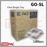 GO-5L OPS [BULK 10000pcs]Bakery - BURGER TRAY/BENXON OPS C10