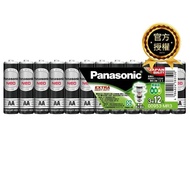 【Panasonic 國際牌】 錳乾(碳鋅/黑)電池3號12入x6組 ◆台灣總代理恆隆行品質保證