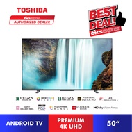 [FREE SHIP+TV BRACKET+CABLE] Toshiba 4K UHD Android TV (65") 65M550KP