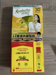 TEAZEN 益生菌康普茶 (韓國梅味) & 解脂瘦身蘋果醋