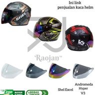 DR128 >> Shel Excel Andromeda Helmet Visor Shel Excel Hyper Helmet Visor V3