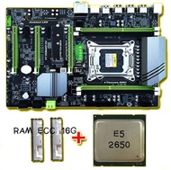 เช็ตมัดรวม Cpu Xeon E5-2650+RAM 16G Set Mainboard x79T Cpu INTEL 2011 DDR3 สินค้าใหม่ ถูกกว่าซื้อแยก CPU2DAY