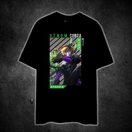 DYROTH VENOM COBRA MOBILE LEGEND anime Printed t shirt unisex 100% cotton