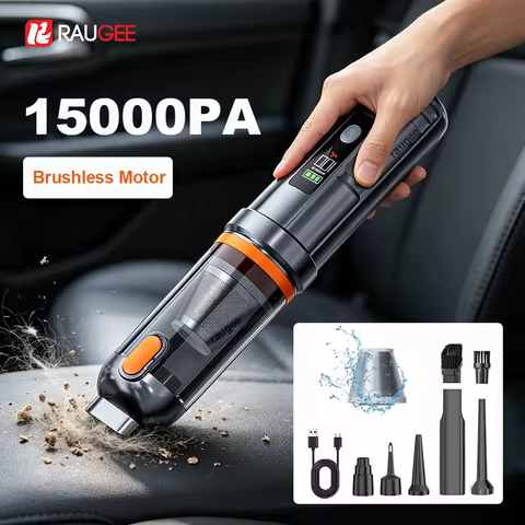 Car Vacuum Cleaner Wireless Mini Vacuum Cleaner 15000PA Powerful Cleaner for Car Home Portable Handh