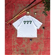 [NEW] White Boxy T-Shirt 777 - MUGO DEPARTMENT.