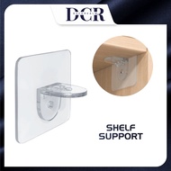 DCR 1 UNIT Self Adhesive Hook Support Pegs Drill Free Holders Closet Cabinet Shelf Support Clips Wall Hangers