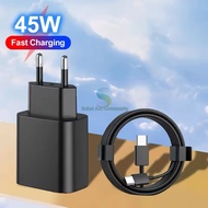 USB CHARGER TYPE C TO C 45W SUPER FAST CHARGING SAMSUNG S10/ S10+/ NOTE 10/NOTE 9/ S20/ S21/S22/S23/