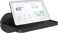 HomeMount Mount for Google Nest Hub Max - Wall Mount Holder Shelf Compaitble with NEST HUB MAX (Black)