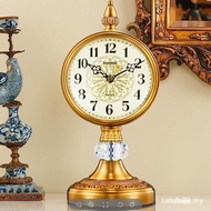 Light Luxury European Living Room Clock Desktop Craft Clock Decoration O5ED F48J JYK4 VY7Y P4WD GXUT