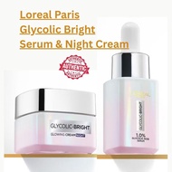 Loreal Paris Glycolic Bright | Cleanser Foam | Instant Glowing Serum