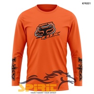 Fox Trail Men's Long Sleeve Racing T-Shirt Automotive Motor Cross Original Premium