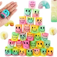 12Pcs Mini Rainbow Magic Springs Toys Children Birthday Party Favor Giveaway Gifts Souvenir Kinderga