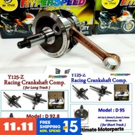 125Z/Y125Z Racing Crankshaft D93.5/D95 V2 Jet Up 1.0MM/1.2MM/1.4MM HPSP (Hyperspeed) 109MM Connectin