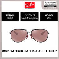 Ray-Ban Ferrari Polarized Sunglasses RB8313M F002H2