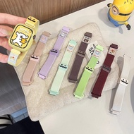 Suitable for iwatch S10 Strap applewatch Apple Watch s9s8 Cute Cartoon Braided Nylon Suitable for iw