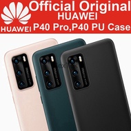 Original Huawei P40 Pro PU Case P40 Pro  P40 Pro+ Luxury PU Leather Case Official High Quality PU P40 Leather Case Cover Case
