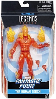 Fantastic Four Marvel Legends The Human Torch Exclusive Action Figure