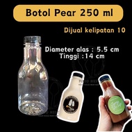 [CONTENTS 8pc] 250 pear bottle ML 250ml plastic pear bottle/ pear bottle/ cikita bottle/ juice bottl
