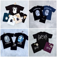 T-shirt premium logo sulam 230gsm