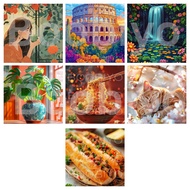 [Boobiyo] Acrylic Diamond Painting Full Drill Square/ Box 30x40 No Frame