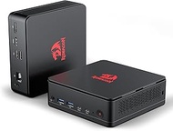 Redragon MPC745 Mini PC AI NPU AMD Ryzen 7 8845HS Processor(MAX 5.1 GHz), Mini Desktop Computer w/Ra