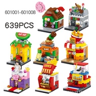 SG Home Mall Sembo Building Blocks Mini City Street View Building Blocks Toys