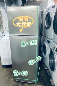 雪櫃 雙門上置式急凍室 大容量 (可改左/右門較) 貨到付款 二手電器 #最新款 #傢俬