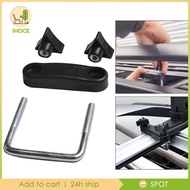 [Ihoce] U Bolt Roof Rack Clamps PP Heavy Duty Metal Easy to Install Roof Rack Luggage Carrier Access