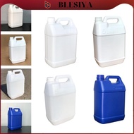 blesiya Hdpe Jug 5 L Ergonomic Handle Water Jug for Liquid Water Beverage Liquids