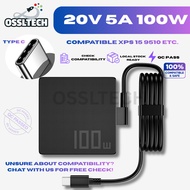 20V 5A TYPE-C 100W Compatible Latitude 5340 5350 5440 5450 5455 5540 5550 7340 7440 7450 7455 7640 7