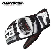 Komine GK193 ถุงมือขับบิ๊กไบค์ ถุงมือขับรถมอเตอร์ไซค์ ถุงมือขับBigbike หนังPU ทัชสกรีนมือถือได้