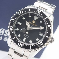 Seiko Power Reserve Spring Drive SBGA231 9R65-0AN0 A0 Grand Seiko 鈦 Date 自動上鍊 黑色 GS Lion