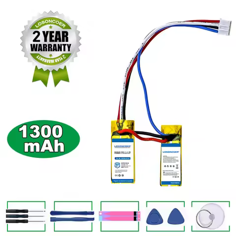 LOSONCOER Battery 1300mAh Speaker GSP981438 2S For JBL Soundgear