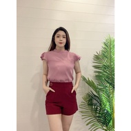 ISLEE Demi Ruffle Sleeve Blouse